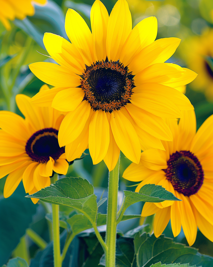 Solrosfrön Stella (Helianthus debilis) – ettårig blomma