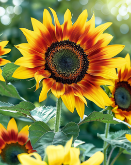 Solrosfrön blandade ettåriga Helianthus debilis