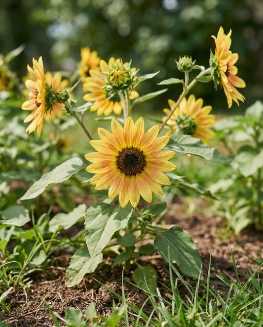 Solros Mixed (Helianthus debilis) – ettåriga blomsterfrön från SeedsChoice