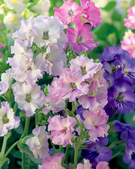 Tioveckorslevkojfrön Matthiola incana blandade årliga färger