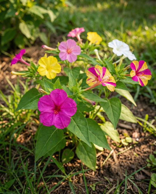 Underbarablomman blandad (Mirabilis jalapa) – ettåriga blomsterfrön från SeedsChoice