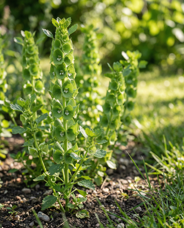 Bells Of Ireland snittblomma (Moluccella laevis) – ettåriga blomsterfrön från SeedsChoice