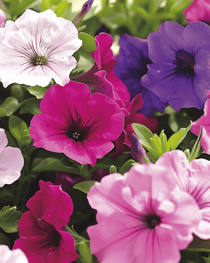 Frön till Dwarf Mixed Compact (Petunia hybrida) – ettårig blomma