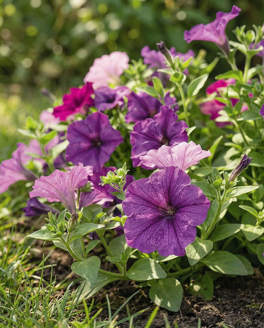 Raadsheer (Petunia hybrida) – ettåriga blomsterfrön från SeedsChoice