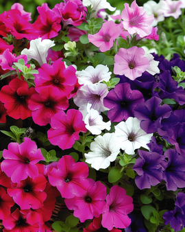 Petunia Pendula frön – årlig mix Petunia Pendula