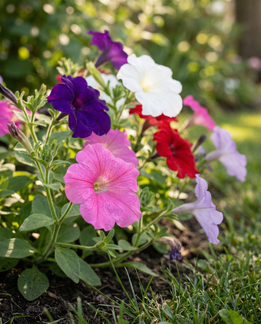 Petunia Pendula Seeds Annual Mix Petunia Pendula (Petunia pendula) – annual mix seeds from SeedsChoice
