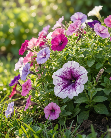 Cascade F1 (Petunia pendula) – frön till ettårig blandning från SeedsChoice