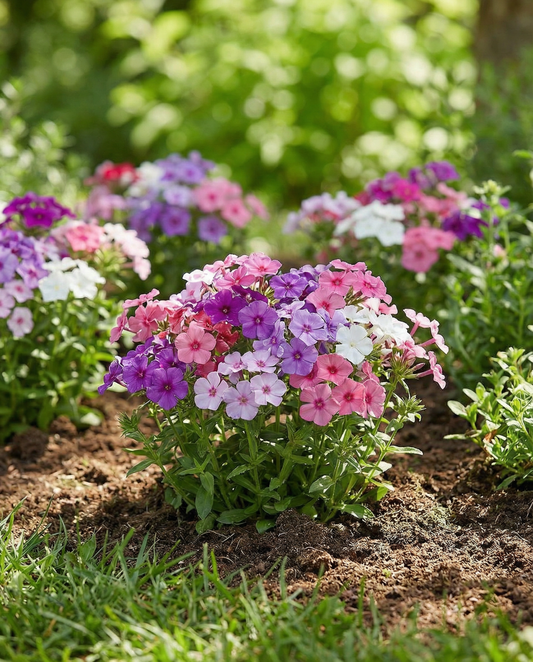 Beauty Mixed (Phlox drummondii) – frön i ettårig blandning från SeedsChoice