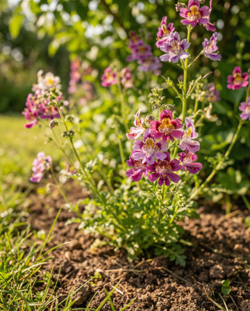 Fattigmansorchidé Angel Wings (Schizanthus wisetonensis) – ettåriga fröer från SeedsChoice