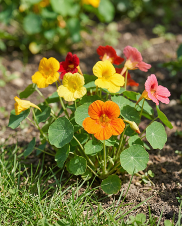 Krasse Tom Thumb (Tropaeolum majus) – frön till ettårig blomma från SeedsChoice