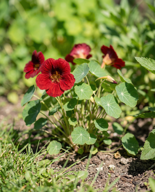 Krasse Empress Of India (Tropaeolum majus) – ettåriga frön från SeedsChoice