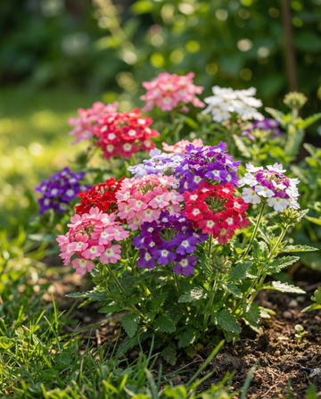 Ideal Florist (Verbena hybrida) – ettårig blandning med frön från SeedsChoice