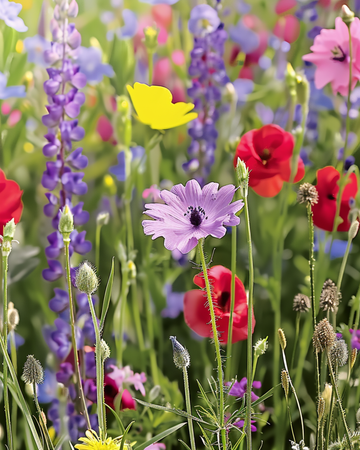 Frön Ängsmix för sommarblomning – ettårig blomma