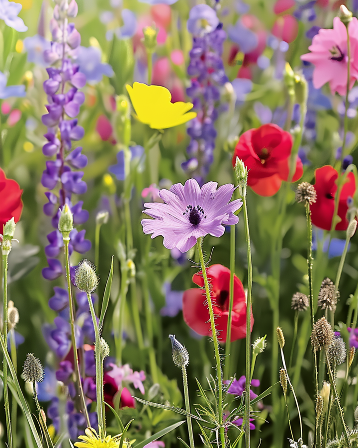 Frön Ängsmix för sommarblomning – ettårig blomma
