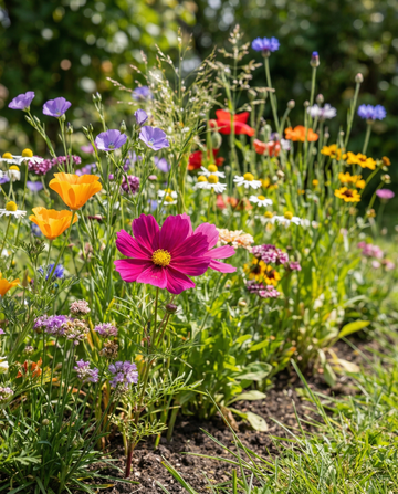 Wild Mix 10 G – ettåriga blomsterfrön från SeedsChoice