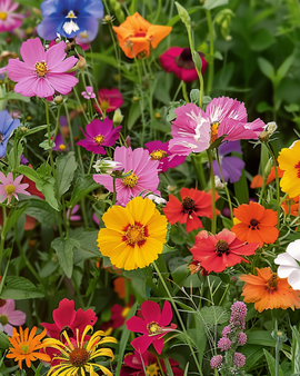 Fjärilsblomma frön ettårig mix för fjärilar och bin