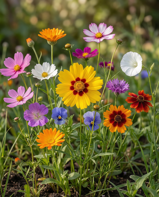 Butterfly Mix för fjärilar och bin – ettåriga blomsterfrön från SeedsChoice