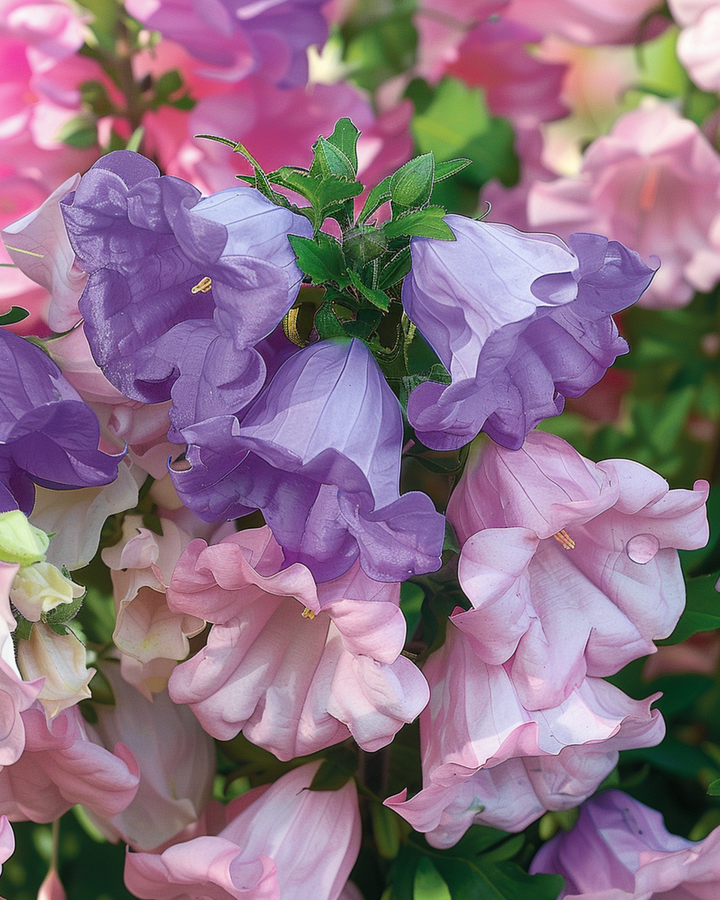 Canterbury Bells blandade frön (Campanula medium) – tvåårig mix