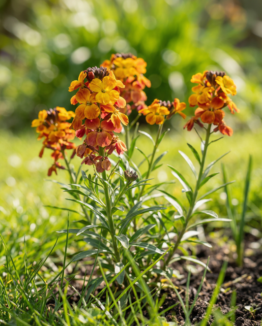 Gyllenlack Fair Lady (Erysimum cheiri) – tvååriga blomsterfrön från SeedsChoice