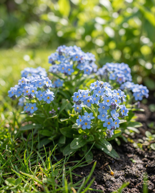 Forget-Me-Not Blue Ball (Myosotis alpestris) – tvååriga frön från SeedsChoice
