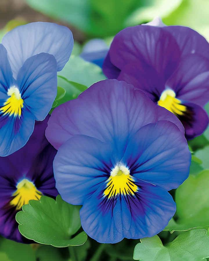 Frön av pensé Ullswater (Viola wittrockiana) – tvåårig blomma