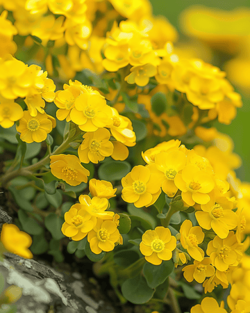 Alyssum Golddust-frön (Aurinia saxatilis) – flerårig