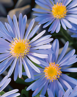 Alpinasterfrön Aster Alpinus Perenn Ljusblå