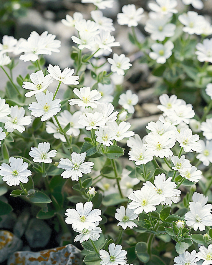 Snow In Summer-frön (Cerastium biebersteinii) – flerårig