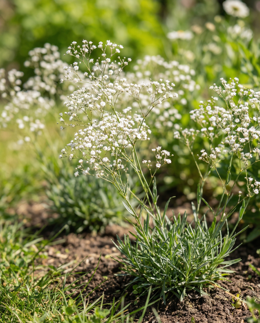 White Single Flowered (Gypsophila paniculata) – fleråriga blomsterfrön från SeedsChoice