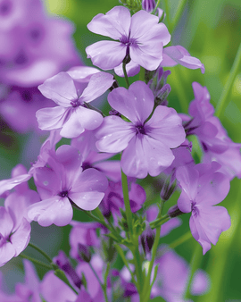 Nattviolfrön Hesperis matronalis – violett flerårig blomma
