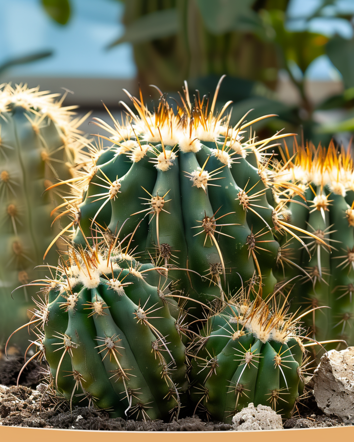 Kaktusfrön (Ferocactus wislizenii) – perenn blandning