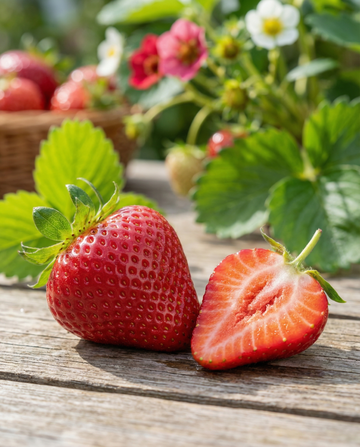 Jordgubbe Rainbow Treasure F1 (Fragaria ananassa) – fleråriga frön från SeedsChoice