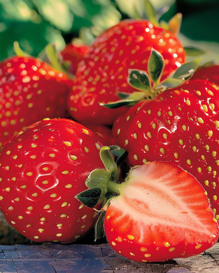 Jordgubbe Grandian F1 Garden frön (Fragaria ananassa) – ettårig