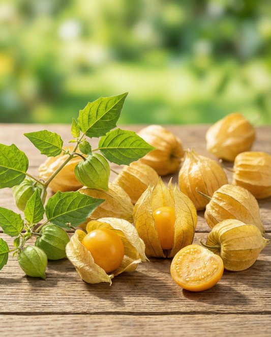 Kapkrusbär (Physalis peruviana) – ettåriga grönsaksfrön från SeedsChoice
