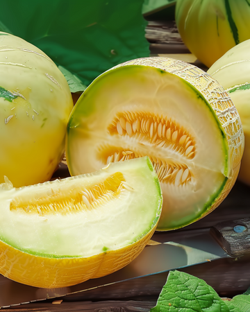 Melon Ogen frön (Cucumis melo) – ettårigt grönsaksväxt