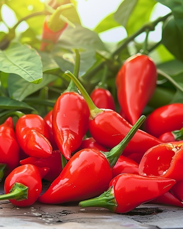 Paprika Biquinho frön (Capsicum chinense) – ettårig grönsak