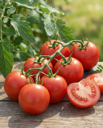 Klastomaten Serrat F1 (Solanum lycopersicum) – ettåriga grönsaksfrön från SeedsChoice