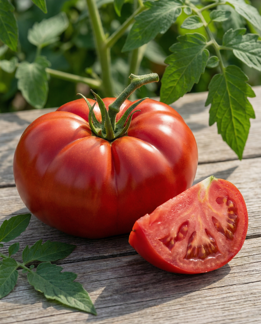 Tomat Brutus (Solanum lycopersicum) – ettåriga grönsaksfrön från SeedsChoice