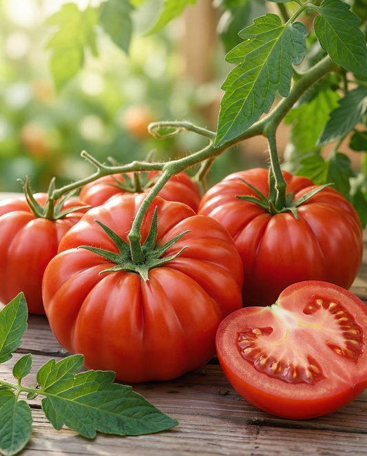 Tomat Marmande (Solanum lycopersicum) – ettåriga grönsaksfrön från SeedsChoice