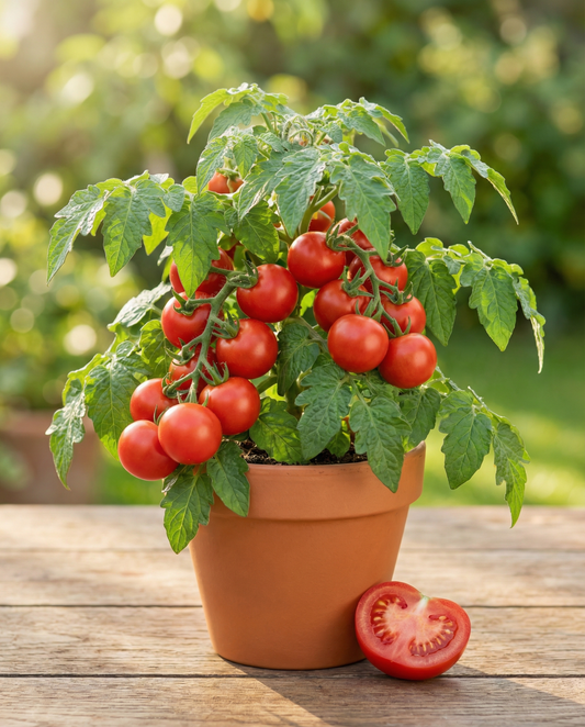 Tomat Maja (Solanum lycopersicum) – ettåriga grönsaksfrön från SeedsChoice