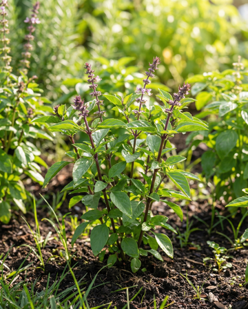 Kanelbasilikafrön (Ocimum basilicum) – ettårig ört från SeedsChoice