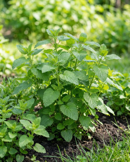 Citronmeliss örtté (Melissa officinalis) – frön till flerårig ört från SeedsChoice