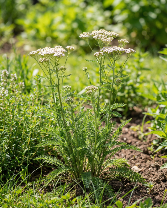 Rölleka (Achillea millefolium) – frön till flerårig ört från SeedsChoice