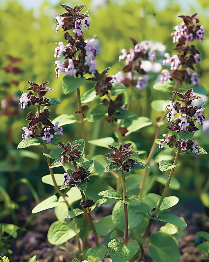 Oregano Rose Flowering frön (Origanum vulgare) – perenn ört