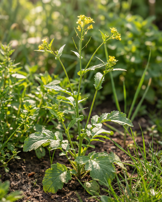 Gul senap (Sinapis alba) – ettåriga örtfrön från SeedsChoice