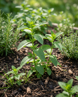 Pepparmintfrön Mentha piperita flerårig ört örtte