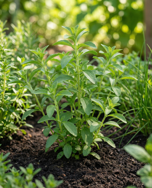 Steviablad (Stevia rebaudiana) – frön för flerårig ört från SeedsChoice