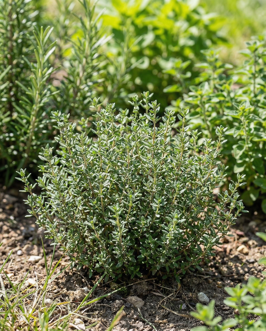 Tysk vinterkryddtimjan, köldtålig (Thymus vulgaris) – frön till flerårig ört från SeedsChoice