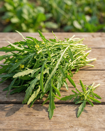 Vild ruccola bladgrönt (Diplotaxis tenuifolia) – fleråriga grönsaksfrön från SeedsChoice