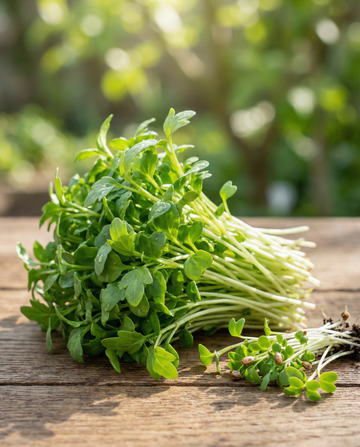 Krasse bladgröda (Lepidium sativum) – ettåriga grönsaksfrön från SeedsChoice